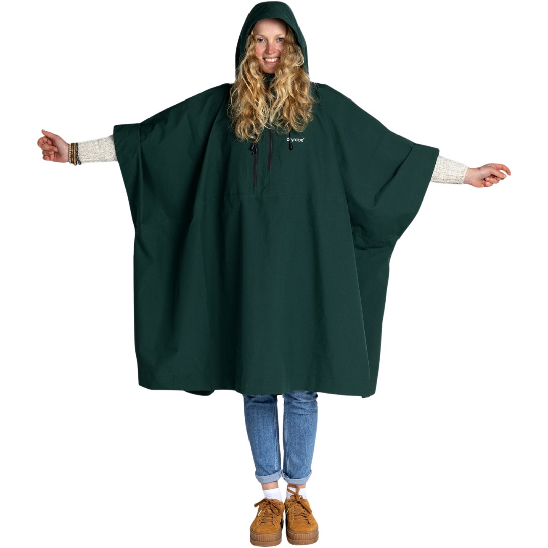 2026 Robe De Change Imperméable « Dryrobe » / Poncho DRWCRP - Dark Green